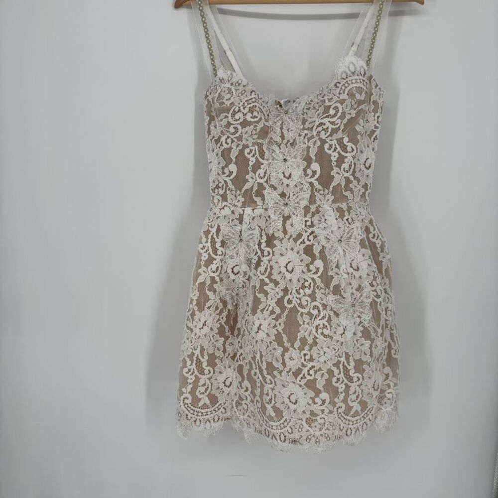 Bronx and Banco Colette Lace Mini Dress - Picture 2 of 4